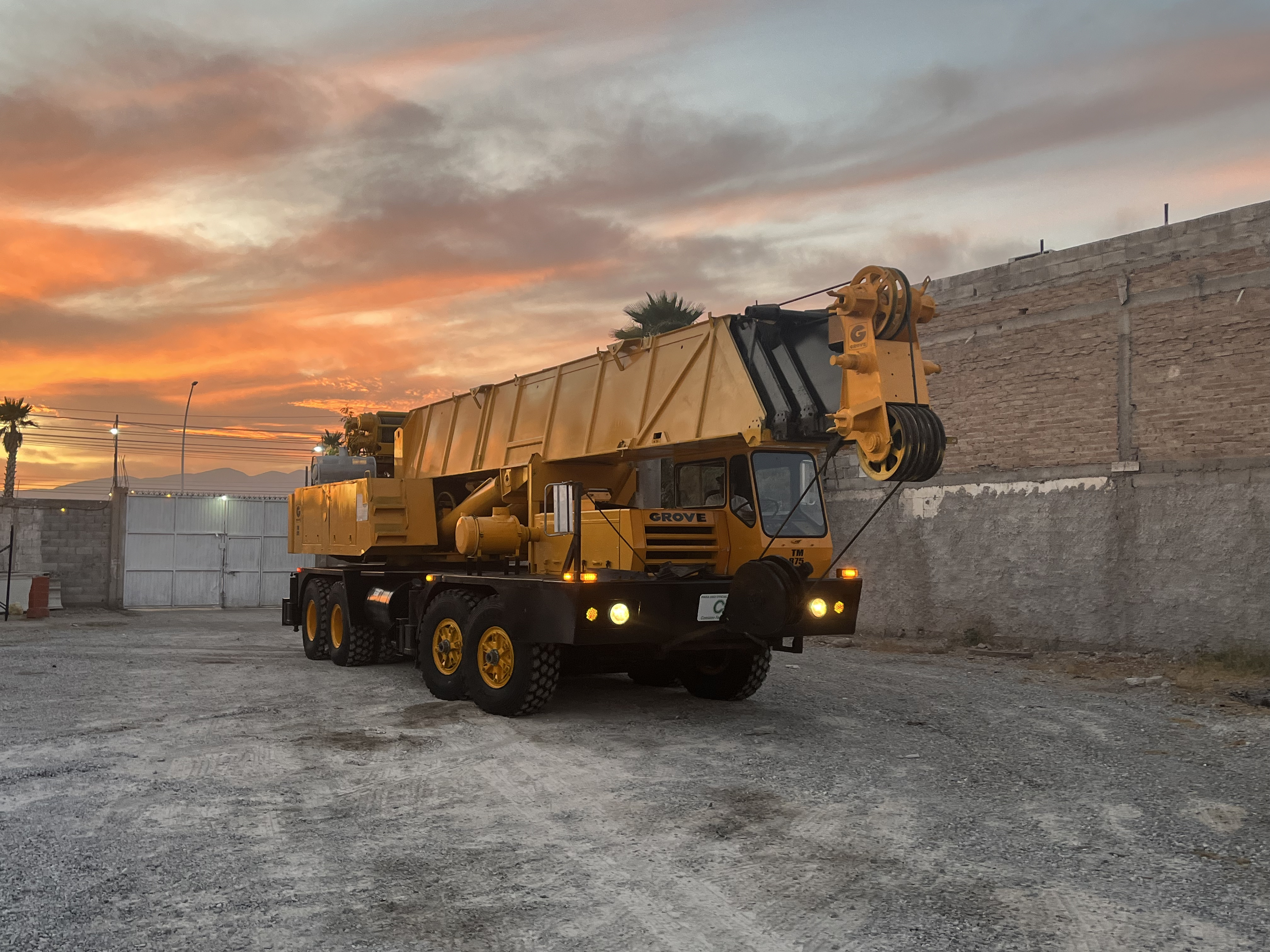 Mantenimiento preventivo de grúa