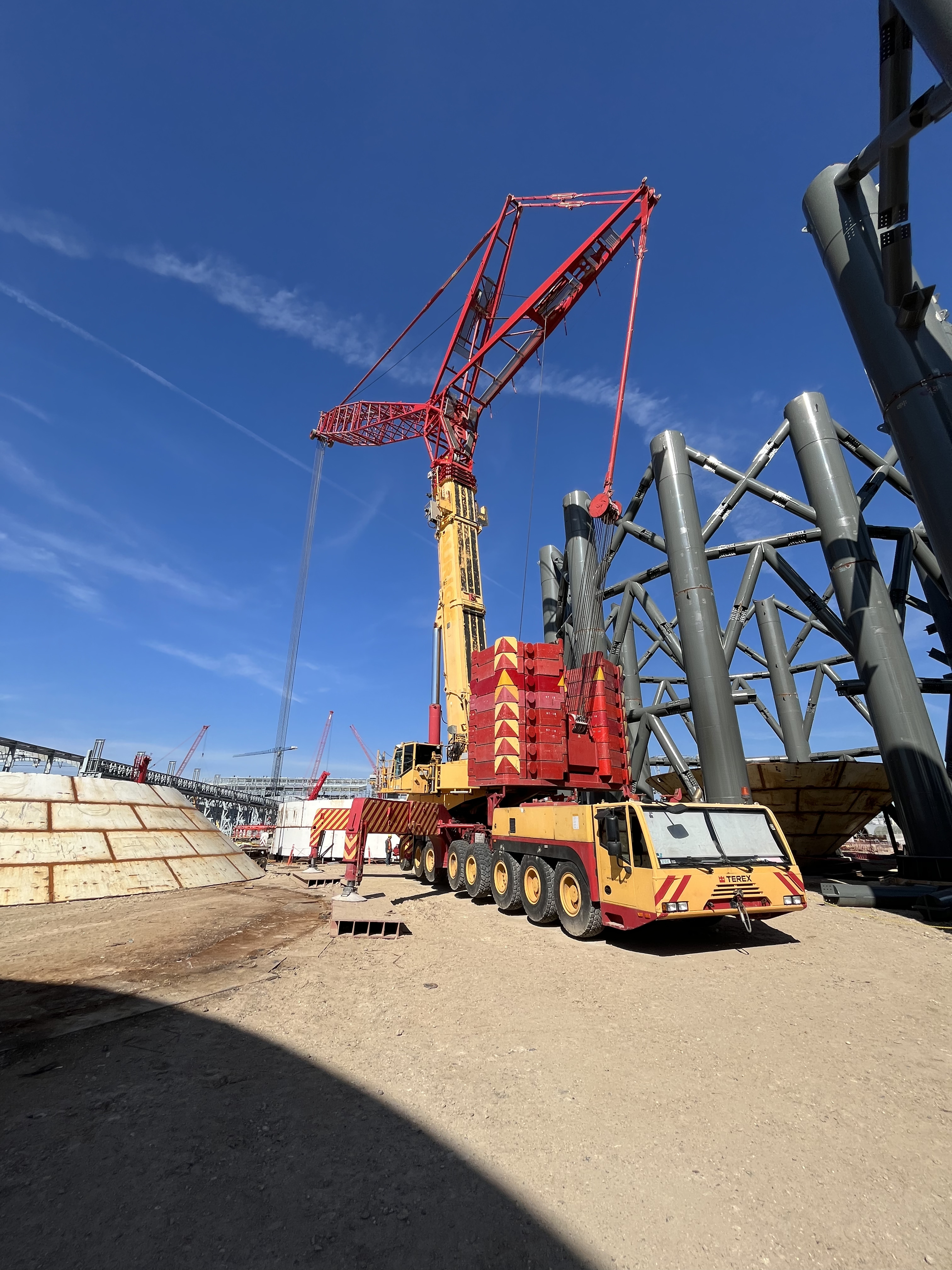 Grúa móvil de gran capacidad